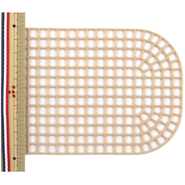 뜨개질 코어 "Amida Mida Yen Motif Beige H202-551-4" Hamanaka