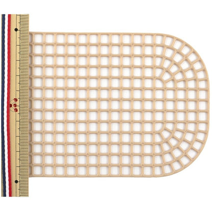 뜨개질 코어 "Amida Mida Yen Motif Beige H202-551-4" Hamanaka