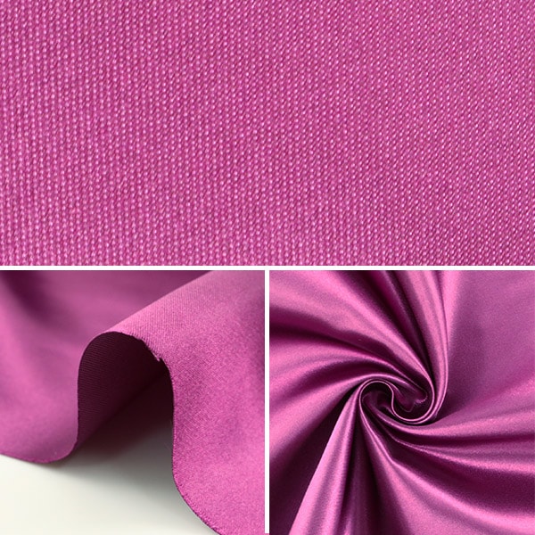 [Bis zu 70 % Rabatt für Kostümgewebe] [aus 5 Menge] Stoff "Ceramica Satin 310-48 Red Purple"