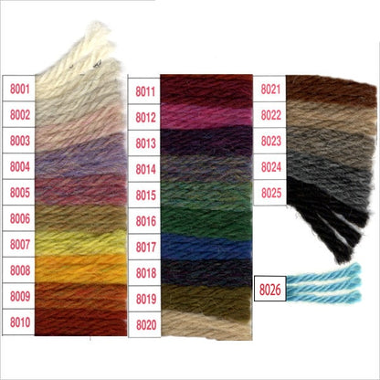 Fall and winterYarn "UK blended melange 8026 color" SKIYARN ski yarn