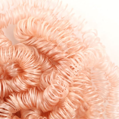 ドールチャーム素材 『カーリーヘアー6mmベージュ CM-253』 Panami パナミ タカギ繊維