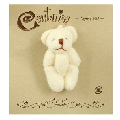 Material de encanto de muñecas "Doll Bear Ivory TDP-5" Terai