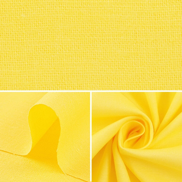 [From quantity 5] Fabric "AyityScare Print Yellow plain KD4630ZX-209]