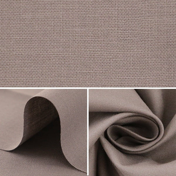 [Dalla quantità 5] Fabric "Aity Care Ash Grey Solid Caadic KD4630ZX-319"