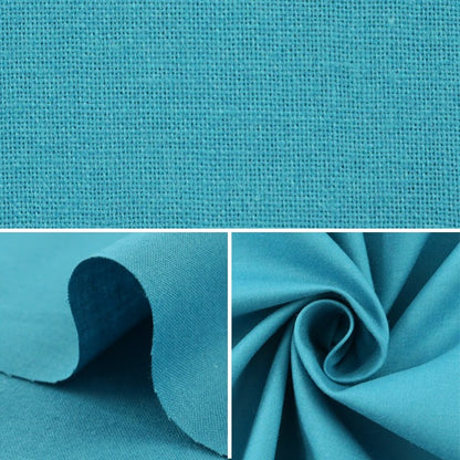 [Dalla quantità 5] Fabric "Aity Care Aqua Solid CAA KD4630ZX-328"