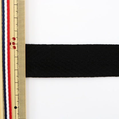 [Aus Menge 5] Handwerkband "FischgrätenbandBand 25mm #536 schwarz "