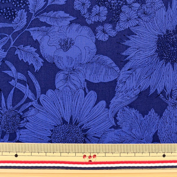 [From quantity 5] Fabric "Liberty Liberty Print Tana lawn Swim Dancrair 5672151S-VE] Liberty Japan