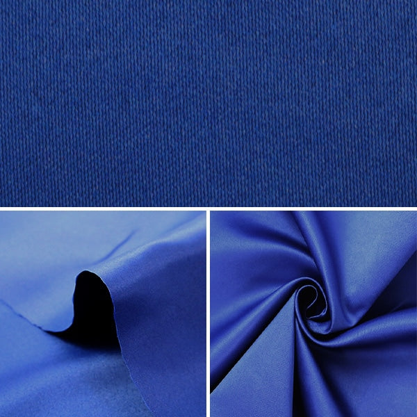 [From quantity 5] Fabric "Costume dress satin indigo"