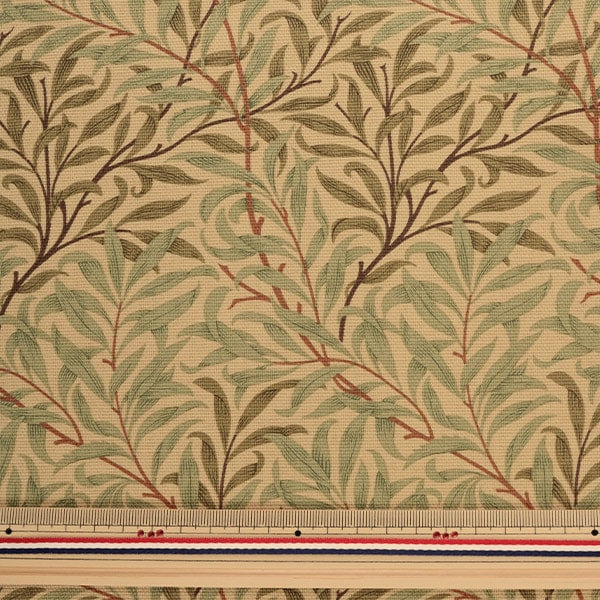 【数量5から】 生地 『moda fabrics William Morris ウィリアムモリス willow Bough ベージュ 8113-21T』