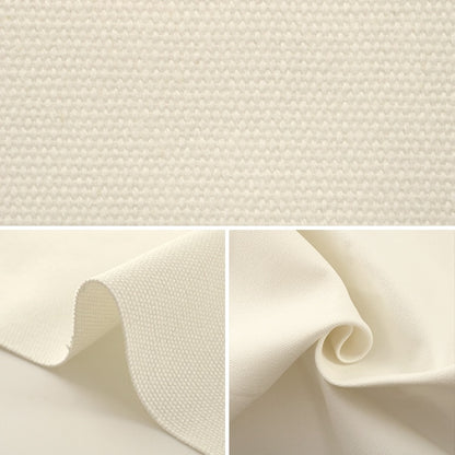 [From quantity 5] Fabric "No. 8 canvas white (white) YHC8001-2OW"