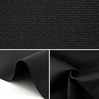 [De la cantidad 5] Fabric "No. 8 Canvas Negro (negro) YHC8001-99BK"