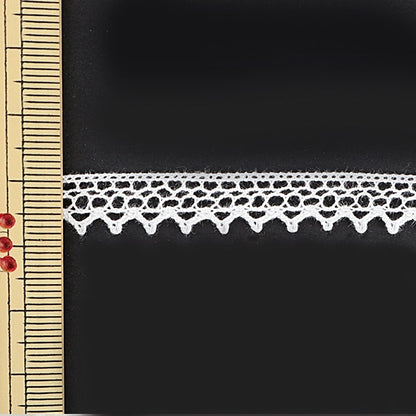 [From quantity 5] RaceRibbonTape "Torsion Lace White width about 9mm 2554]