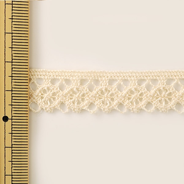 [Aus Quantität 5] Lace Ribon Tape "Torsion Spitzenerzeugungsbreite ca. 15mm 2109-e"