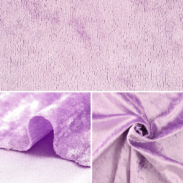 [De la quantité 5] Tissu "Crash Veroa Purple Light Purple GD3300-74"