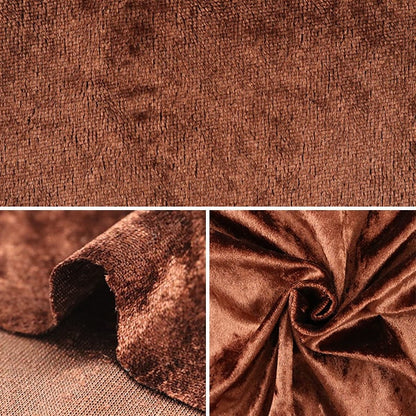 [De la quantité 5] Tissu "Crash Veroa Brown Brown GD3300-217"