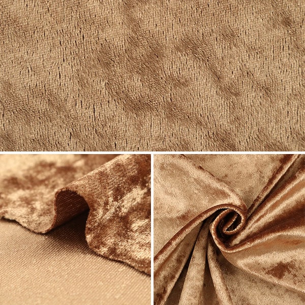 [De la quantité 5] Tissu "Crash Veroa Brown Brown GD3300-212"