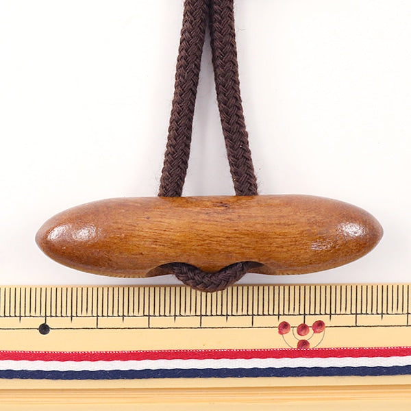 Bouton "Bouton Duffel avec peau de 65 mm" KIYOHARA