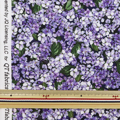 [Dalla quantità 5] tessuto "stampato a getto d'inchiostro Bloom 27787V" Cotton USA