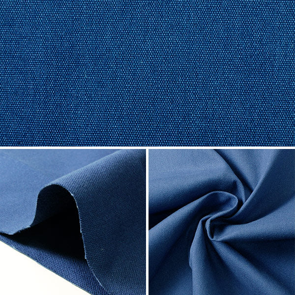 [De la quantité 5] Tissu "n ° 11 Canvas Indigo YHC1101-77ig"