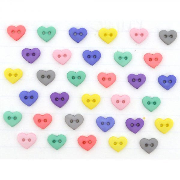 Bouton "Bouton réfrigéré Micro Mini Hearts Palette Baby Girl" Habiller