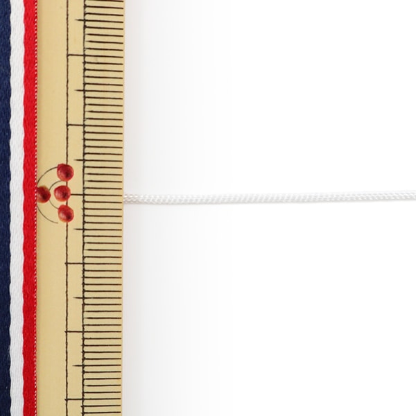 [수량 5에서] 수공예 끈 "Kagari String 작은 1mm 너비 S-1 색상"