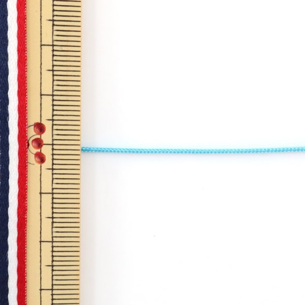 [수량 5에서] 수공예 끈 "카가 리 스트링 작은 1mm 너비 S-6 색상"