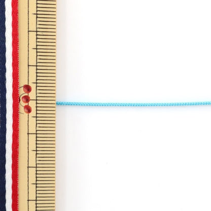 [수량 5에서] 수공예 끈 "카가 리 스트링 작은 1mm 너비 S-6 색상"