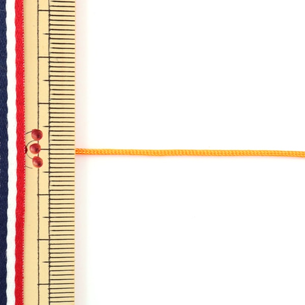 [수량 5에서] 수공예 끈 "카가 리 스트링 작은 1mm 너비 S-8 색상"