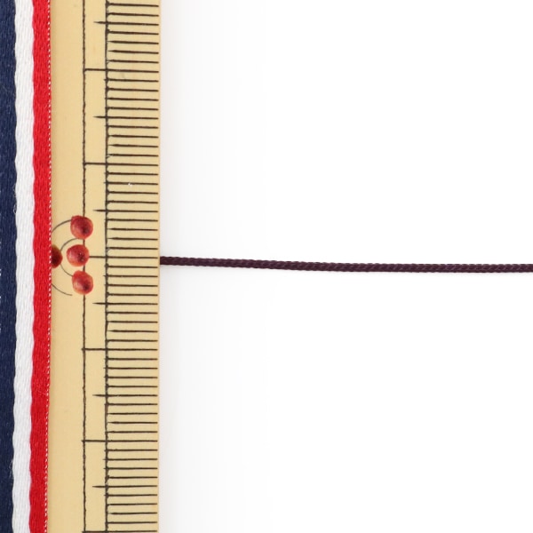 [الكمية من 5] حبل حرفة "خيط اوفرلوك رفيع بعرض 1 ملم لون S-16"