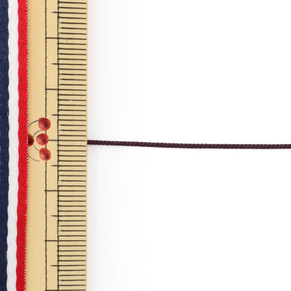 [الكمية من 5] حبل حرفة "خيط اوفرلوك رفيع بعرض 1 ملم لون S-16"