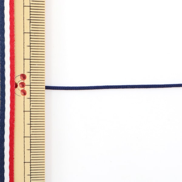 [الكمية من 5] حبل حرفة "خيط اوفرلوك رفيع بعرض 1 ملم لون S-17"