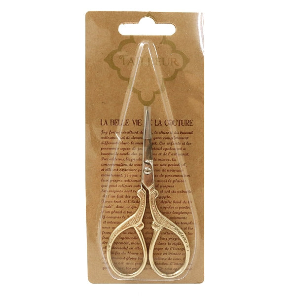 Embroidery scissors "Design Scissor Mini Gold 62157" POSH LIVING Posh Living