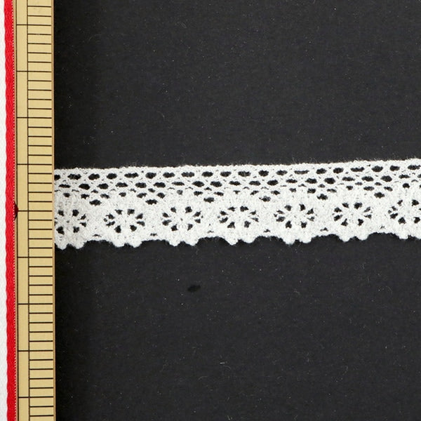 [From quantity 5] RaceRibbonTape "StretchTorsion Lace Approximately 19mm width 4304S off -white]