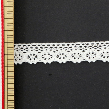 [From quantity 5] RaceRibbonTape "StretchTorsion Lace Approximately 19mm width 4304S off -white]