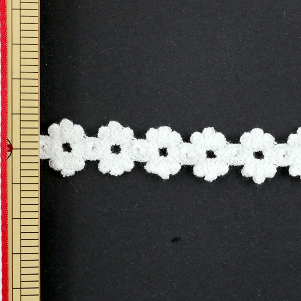 [From quantity 5] RaceRibbonTape "StretchTorsion Lace Approximately 19mm width 41062S off -white]