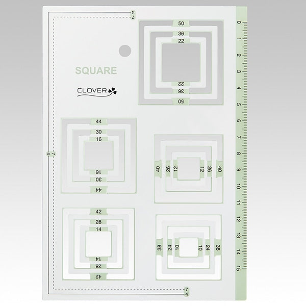 템플릿 "Peace Template Square 57-999" Clover