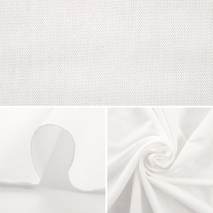 Fabric "Contact cool knit Cut Cloth White about 83 x 100cm "