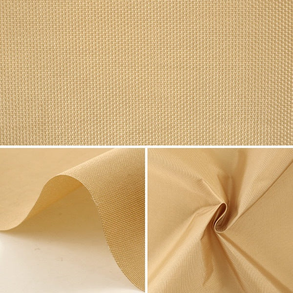 [From quantity 5] Fabric "Water-repellent waffle nylon acrylic coating camel SG-850-2"