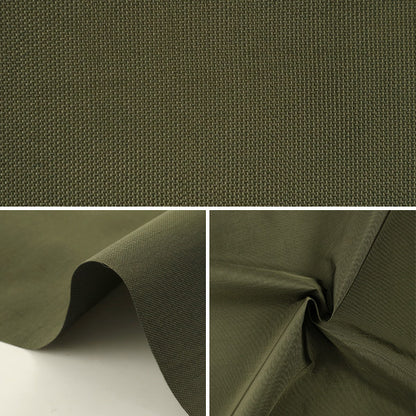 [From quantity 5] Fabric "Water-repellent waffle nylon acrylic coating khaki SG-850-7"