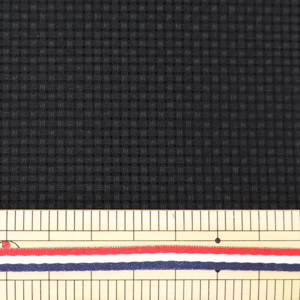 刺繡布料 “普里剪布 Java Cross 45（Fine）11 Count 45 Black 23800-1] Lecien Lecien Cosmo Cosmo