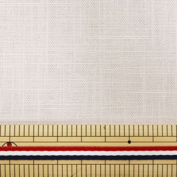 Stickstoff "Pre-Cut Cross-Free Stitch Cotton Cross hellgrau 21700-93" Lecien Lucian Cosmo Cosmo