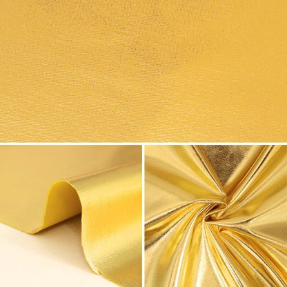 [From quantity 5] Fabric "Costume Metallic Stretch PLA-2 Gold"