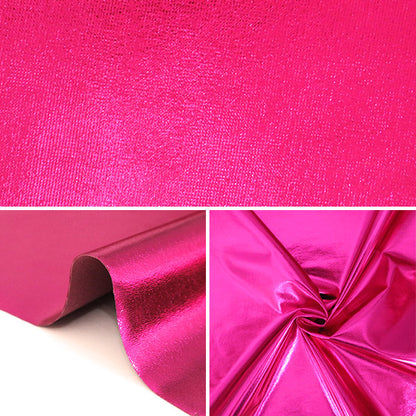 [From quantity 5] Fabric "Costume Metallic Stretch PLA-5 Pink Purple"