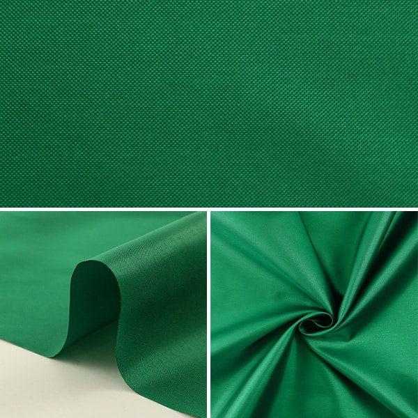 [From quantity 5] Fabric "CeramicaTaffeta Deep Green 210-14]