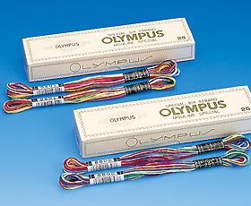 Embroidery thread "OLYMPUS 25th embroidery thread 8 color colorful 8801" Olympus