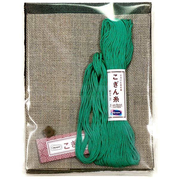 Stickkit "Kartenkoffer Jade Colored Kogin 98" Olympus