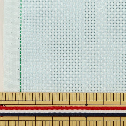 [来自数量1]刺绣布“第3900号Java Cross 55 14 Count 55 Sax 3934-9” Lecien Lucian Cosmo Cosmo