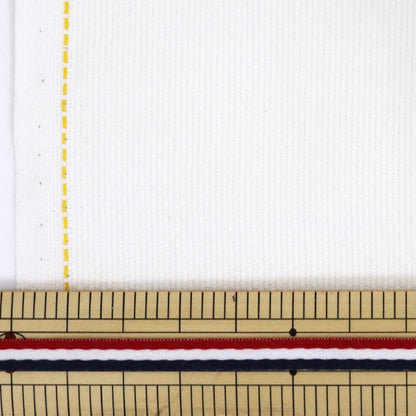 [De la quantité 1] Broderie Tissu "n ° 8000 coton Oxford 23 COUNT 92 ELE-WHITE 8010-9" LECIEN LUCIAN COSMO COSMO