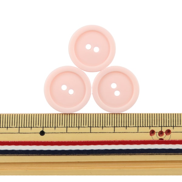 Button "Two hole buttons 20mm 3 pink PyTD20-20"