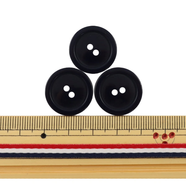 ボタン 『二つ穴ボタン 20mm 3個入り 濃紺 PYTD20-20』 – Yuzawaya